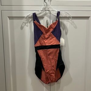 Women’s colorblock leotard
